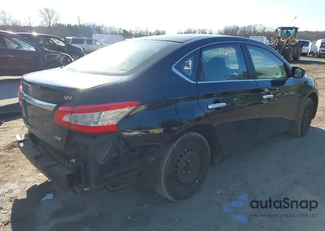 2013 Nissan Sentra Sv из США, поврежденный, VIN 3N1AB7AP7DL660339